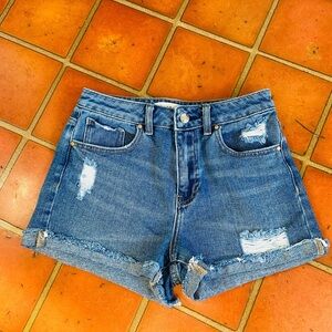 Pacsun  Distressed Moms Shorts Size 25